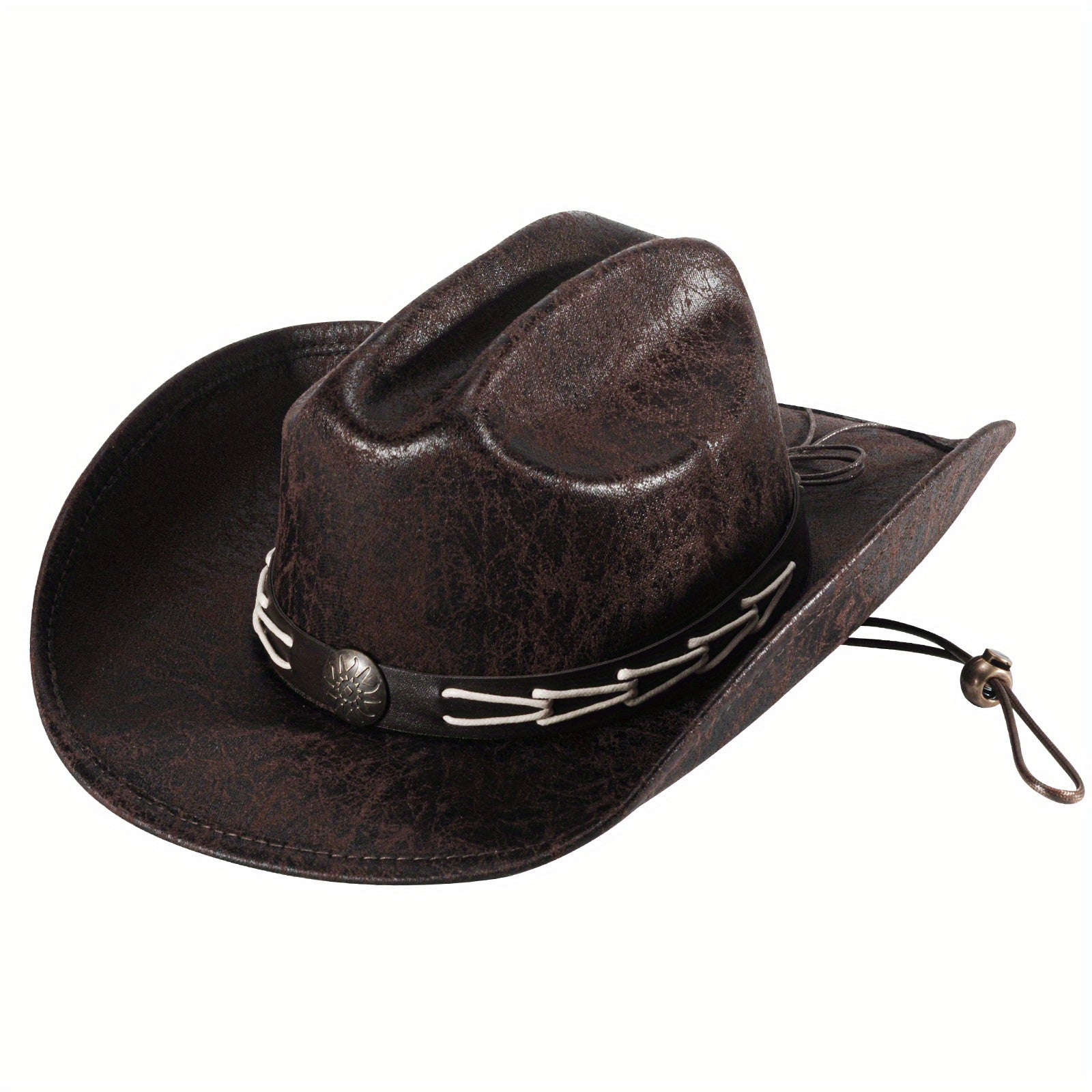 Durable Breathable Sunshade Cowboy Hat for Outdoor Activities