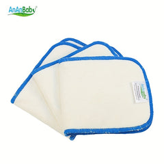 3pcs Bamboo Fiber Baby Diaper Changing Pads - Portable & Reusable