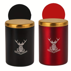 Smoke Pipe With Cover Tea Can Car Storage Can Sealing Cartridge