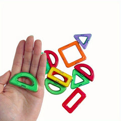 10pcs 3D Puzzle Block Building Toys Colorful Set Improve Creativity Skills