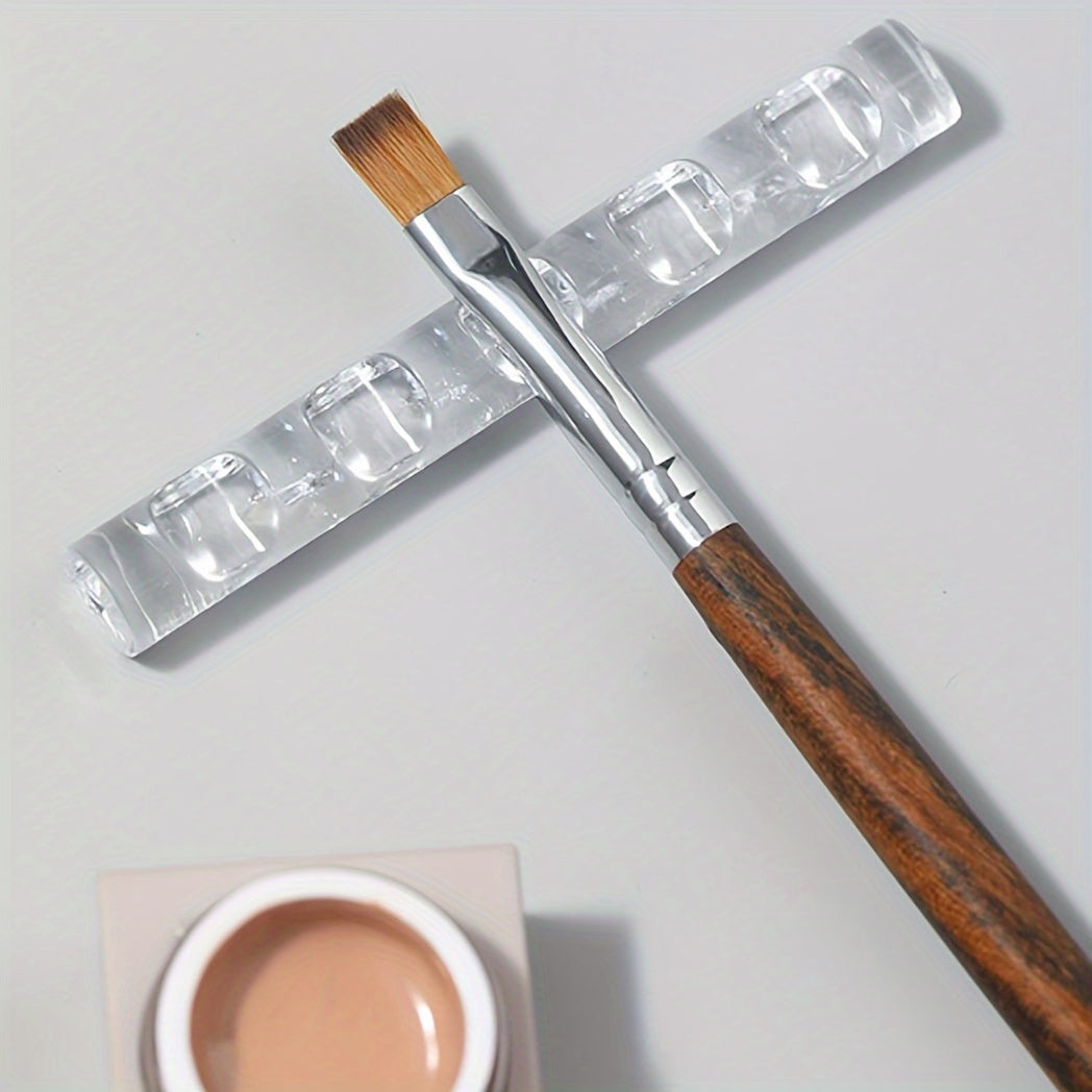 Acrylic Groove Light Therapy Brush Storage Rack