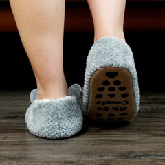 Elephant Slippers Plush Lined Shoes Comfort Indoor Home Slippers