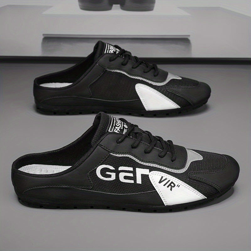 Men's Lightweight Breathable Slip-on Slippers Non Slip Casual Shoes