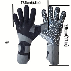 Breathable & Wear-resistant Football Goalkeeper Gloves for Training & Match