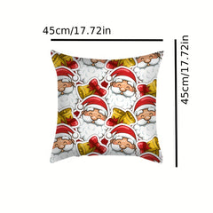 Cartoon Pillowcase Christmas Gift Living Room Bedroom Cushion Cover