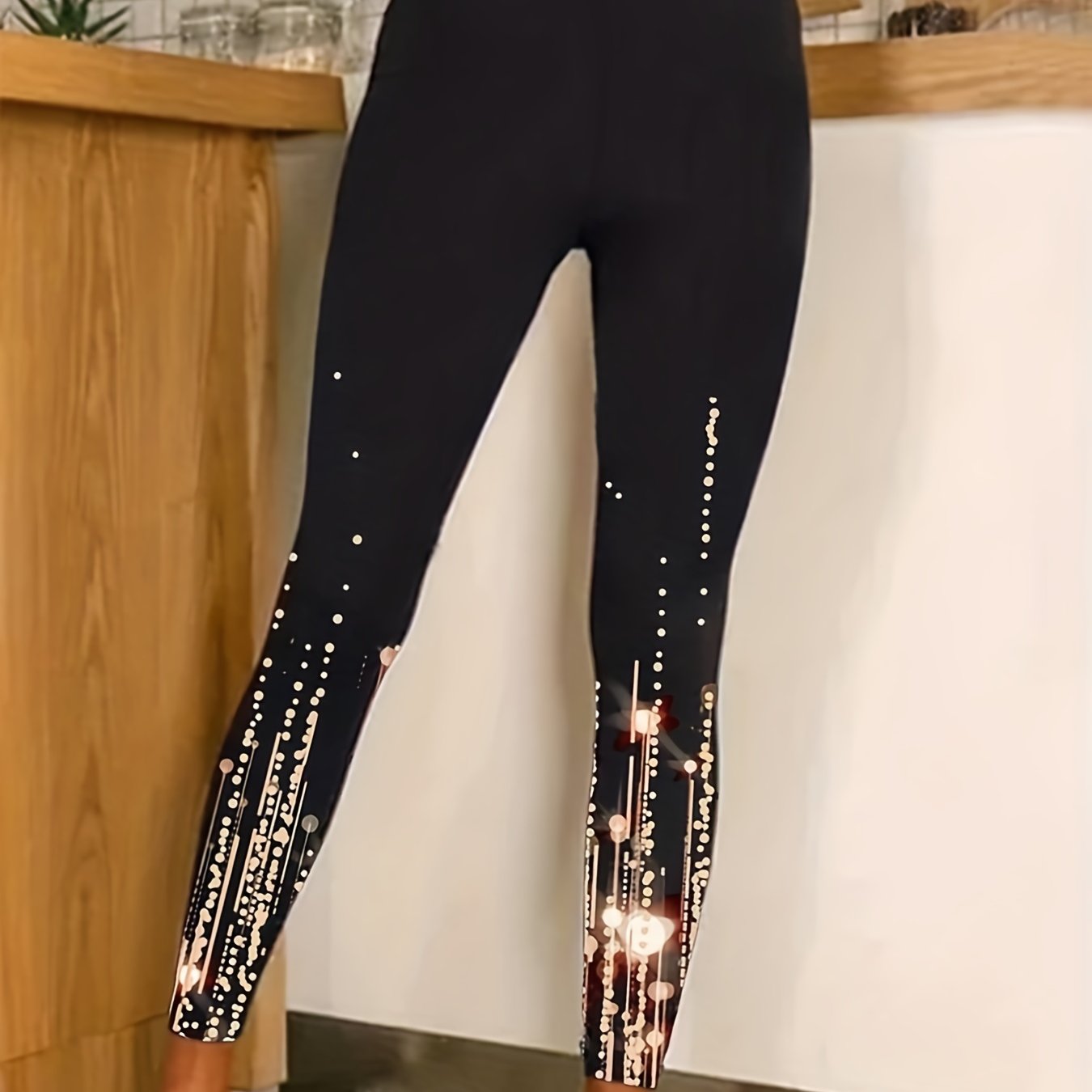 High Waist Slim Leggings Casual Every Leggings Women's Clothing