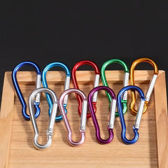 Multifunctional Aluminum Alloy Buckle Backpack Water Bottle Hanging Metal Buckle