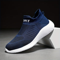 Men's Slip-On Sock Sneakers Lightweight Athletic Shoes