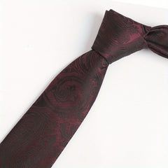 Men's Neckties Striped Floral Necktie Wedding Party