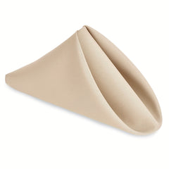 6pcs Polyester Cloth Napkins for Parties, Weddings, Restaurants - Hemmed Edges