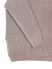 Casual Sweater Women's Plus Solid Color Turtle Neck Jumper