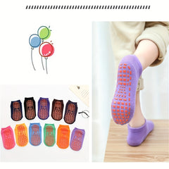 Anti Slip Yoga Trampoline Socks for Women Comfortable Massage Socks