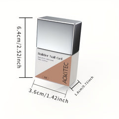 3pcs Aokitec 15ML Building Nail Gel Set - Nail Polish For Strengthener Gel