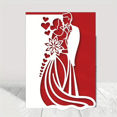 Wedding Couple Invitation Scrapbooking Metal Cutting Dies DIY Paper Card Making