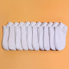20 Pairs Lightweight Low Cut Ankle Socks Women's Stockings