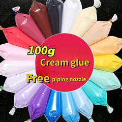 100g Cream Glue for Mobile Phone Case DIY Beauty Bag