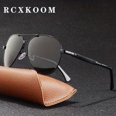 Polarized Metal Frame Pilot Sunglasses UV400