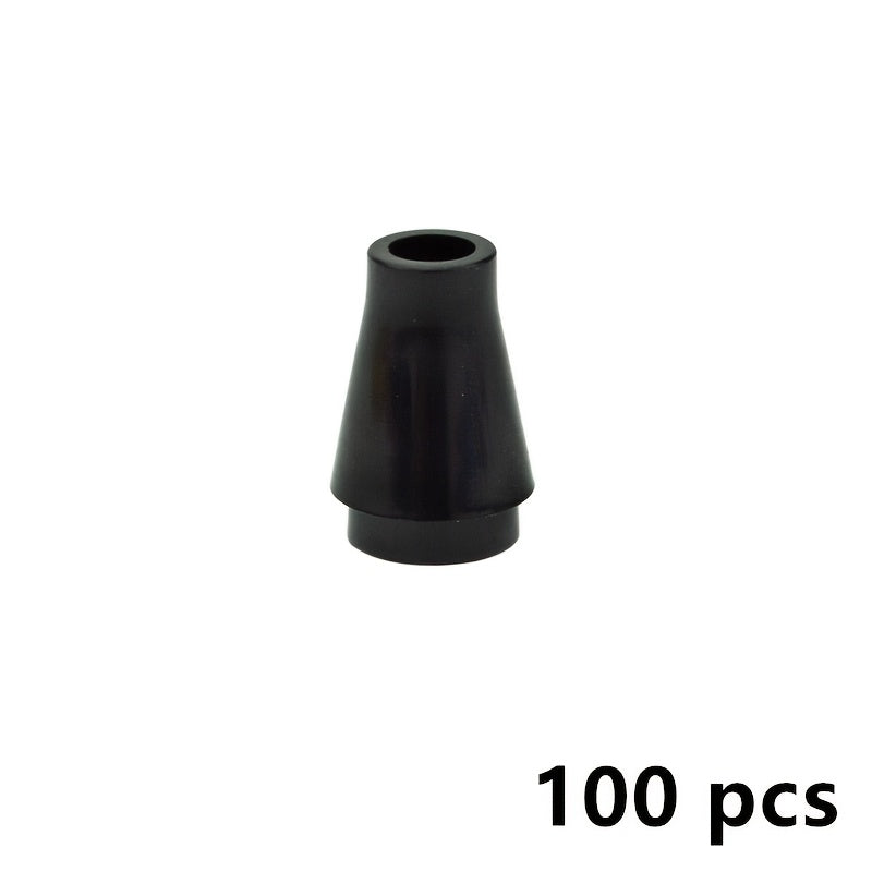 100pcs Building Blocks Cone 1x1 without Top Groove Special Assembly Particle