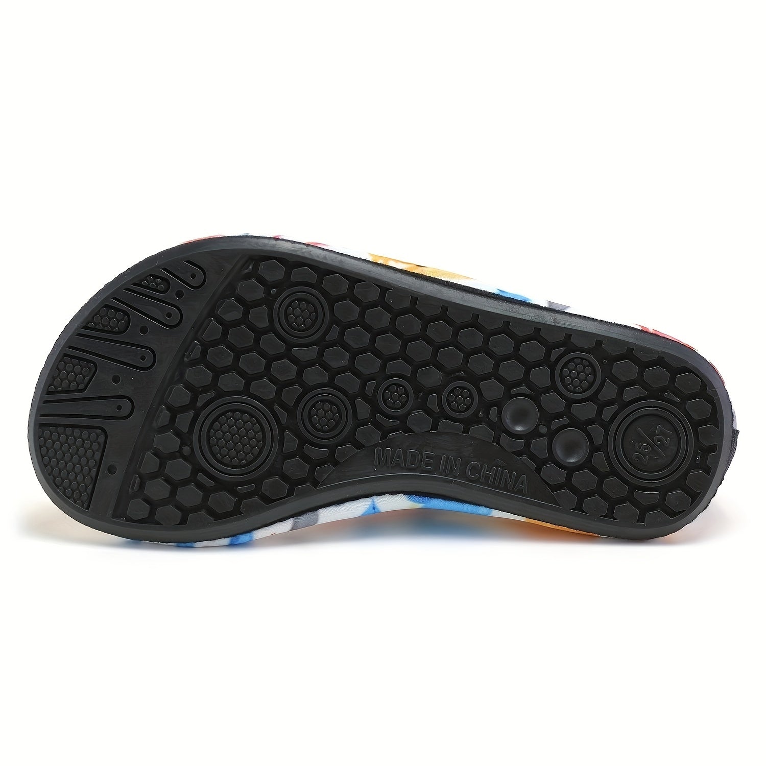 Kids Shark Print Water Shoes Lightweight Aqua Socks