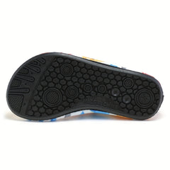 Kids Shark Print Water Shoes Lightweight Aqua Socks