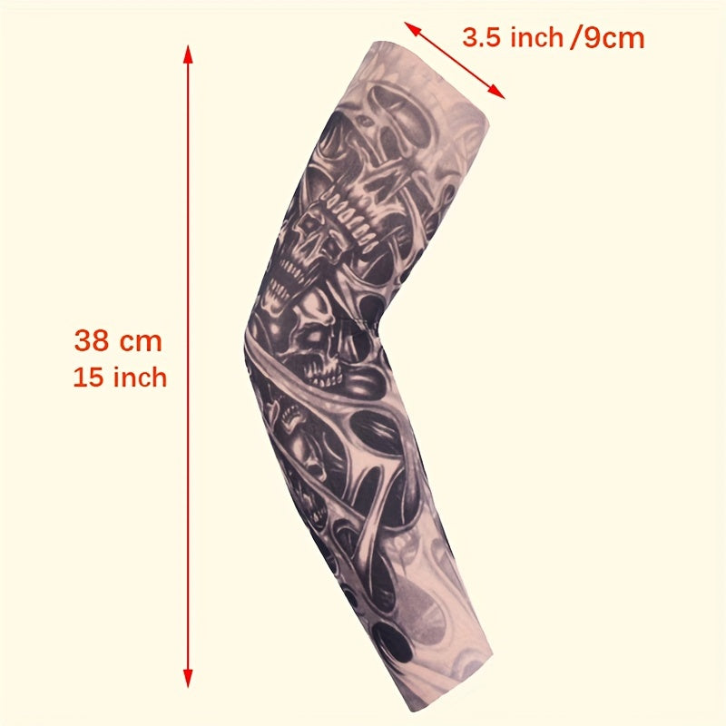 Men's Outdoor Sunscreen Tattoo Sleeves