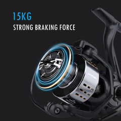 Metal Fishing Reel 3 1BB & 5 2 1 Gear Ratio Spinning Reel