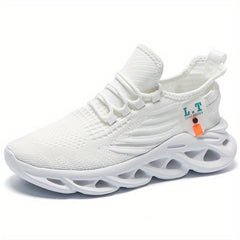 Men's Slip on Mesh Sneakers with Shoelaces