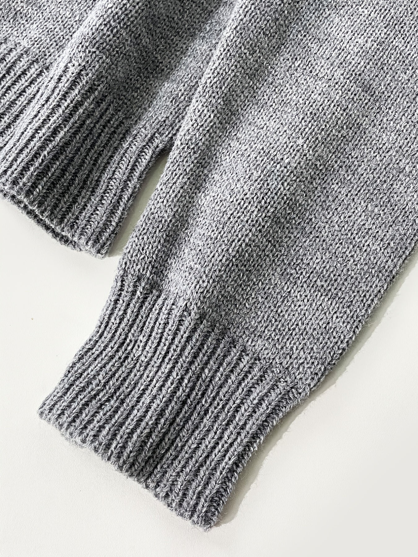 Men Casual Knitted Sweater without Shirt