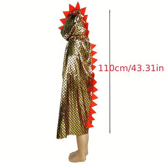 Halloween Dinosaur Cloak for Boys and Girls