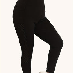 Sports Leggings High Rise High Stretch Leggings With Pockets