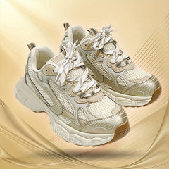 Women's Chunky Dad Shoes Lace-up Non-slip Lightweight Sneakers