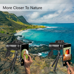 HD Portable Monocular BAK4 Prism IPX4 Waterproof