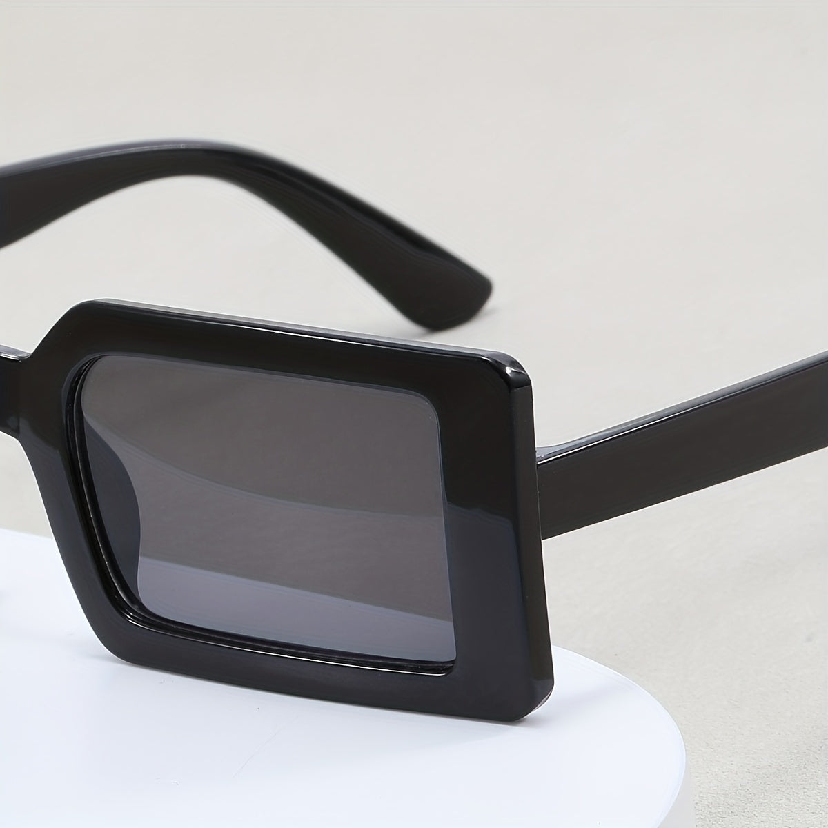 Y2K Rectangle Frame Sunglasses For Women Men Punk UV400