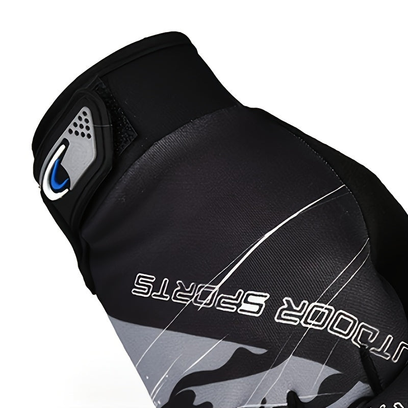 Full Finger Breathable Non-slip Cycling Gloves for Mountain Bike