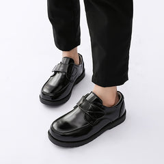 Boys Slip On Loafer Shoes Lightweight Comfortable Non Slip Dress Shoes