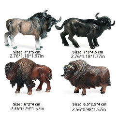 Realistic Calf Toy Model Set - Birthday Halloween Christmas Gift