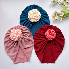 Baby Girls Bowknot Turban Soft Hair Wrap Headband