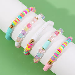 Makersland Soft Pottery Bracelet - Bright Colors for Everyday and Party