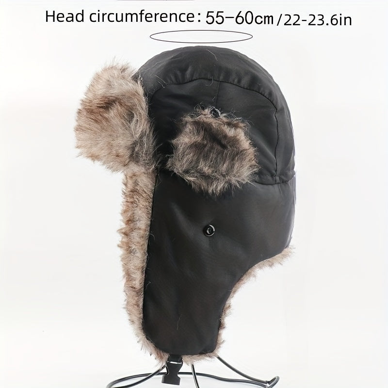 Winter Plus Velvet Ear Protection Knitted Hat