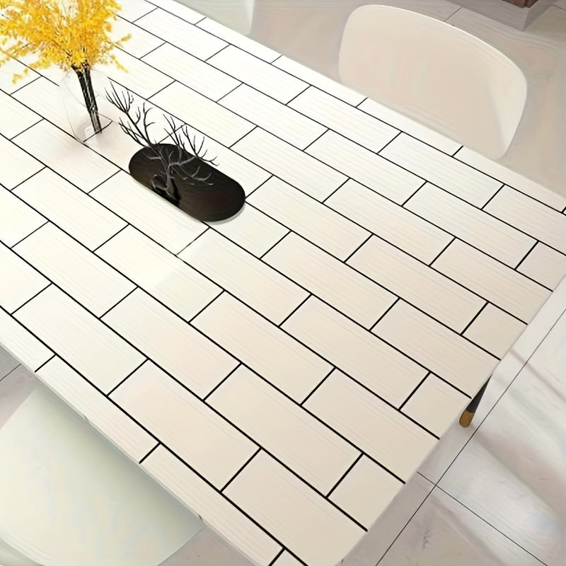 Glossy Self-adhesive Waterproof Wall Paper for Kitchen Living Room