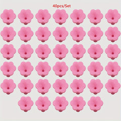 40pcs Mini Building Block DIY Flower Farm Grass Plant Set Garden Scenes Dress