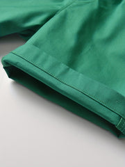 Teen Casual Elastic Waist Shorts for Summer