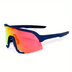 Men's Coated Sunglasses Windproof Sand Proof + Case