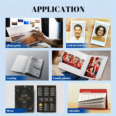 L&C Photo Paper A4 3R 4R 5R Size 230GSM 210mmx297mm PET High Gloss