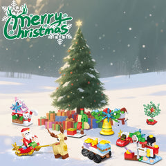24-in-1 Christmas Advent Calendar Building Set Kids' DIY Toy Kit