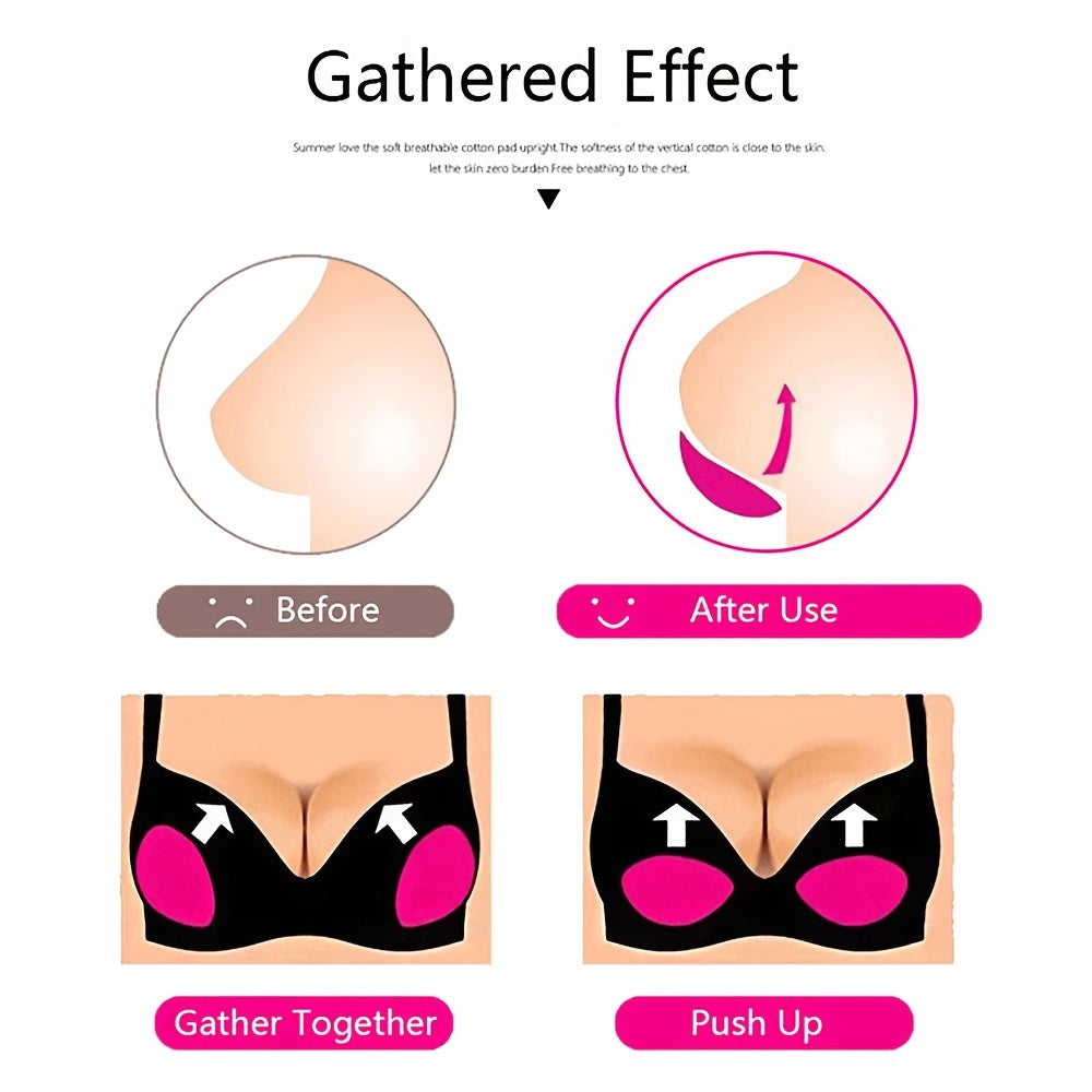Push Up Sponge Bra Insert Pads Invisible Chest Enhancer