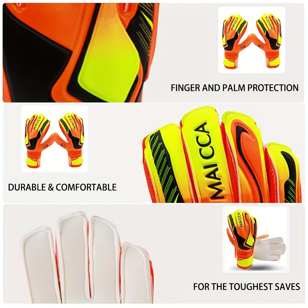 Strong Grip Goalie Gloves Finger Protection
