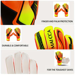 Strong Grip Goalie Gloves Finger Protection