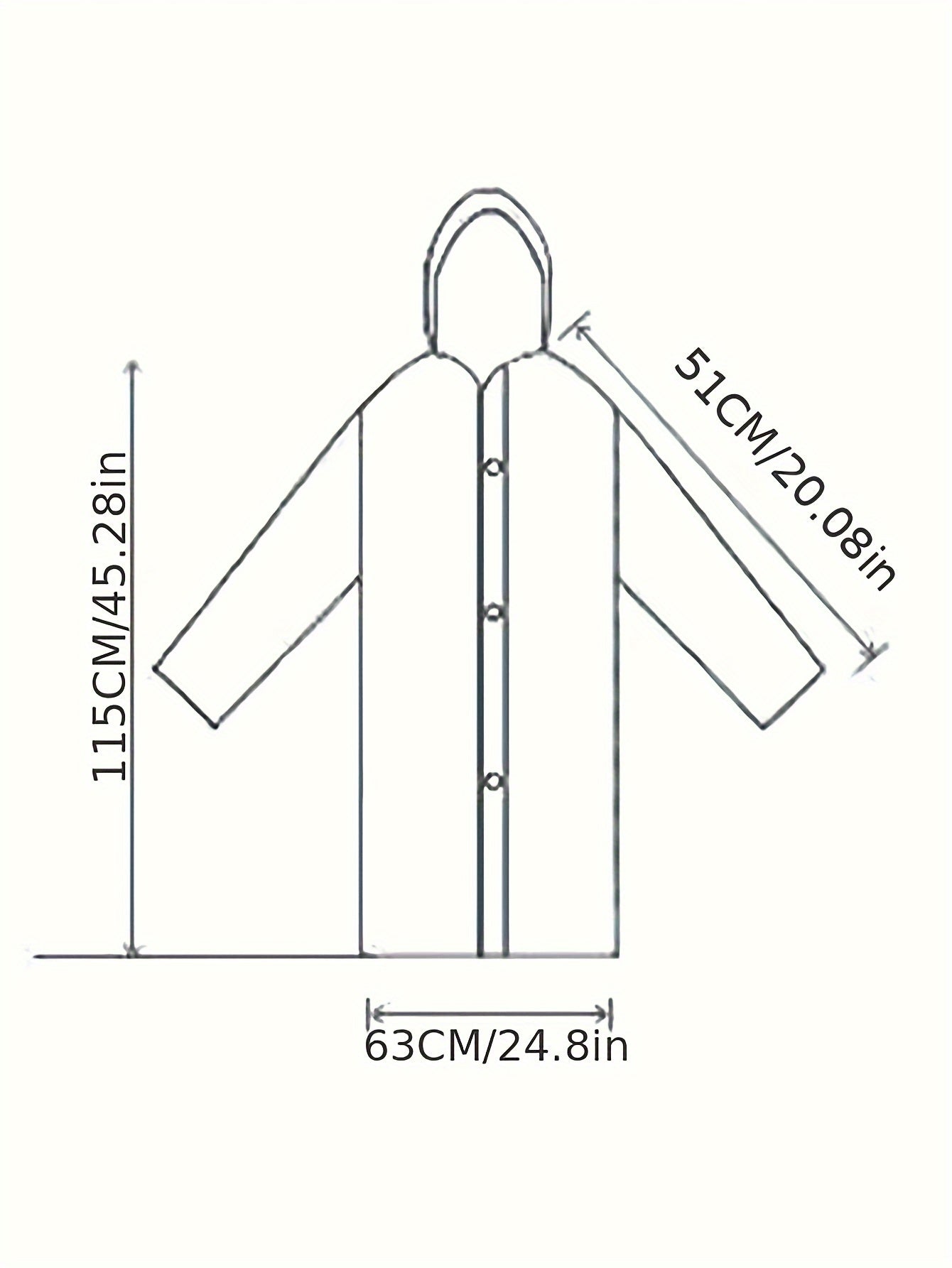 Waterproof Rain Poncho with Hood for Women