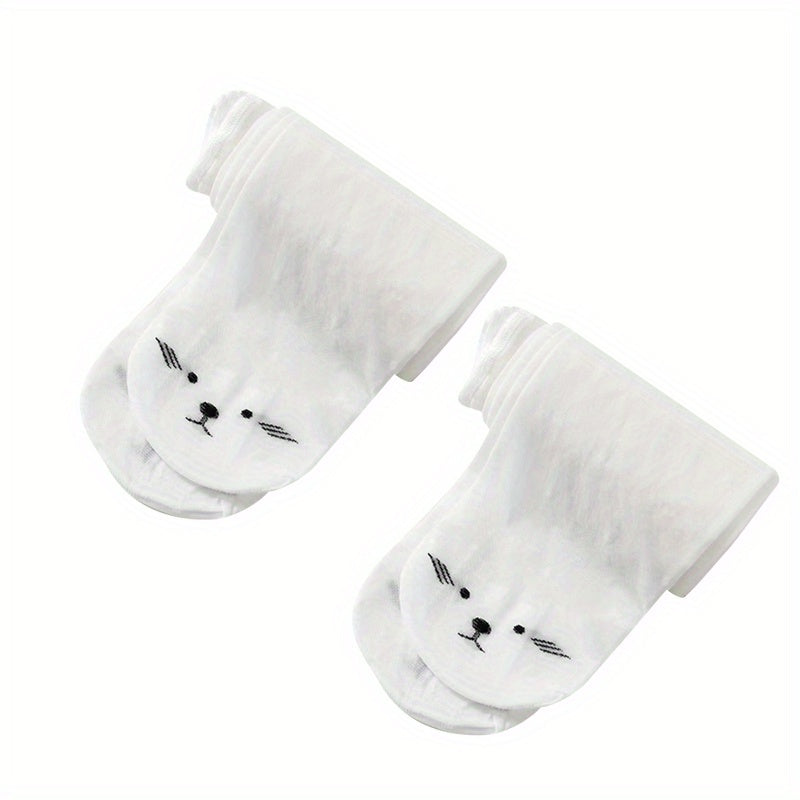 2 Pairs Girls Thin Breathable Dance Socks for Summer